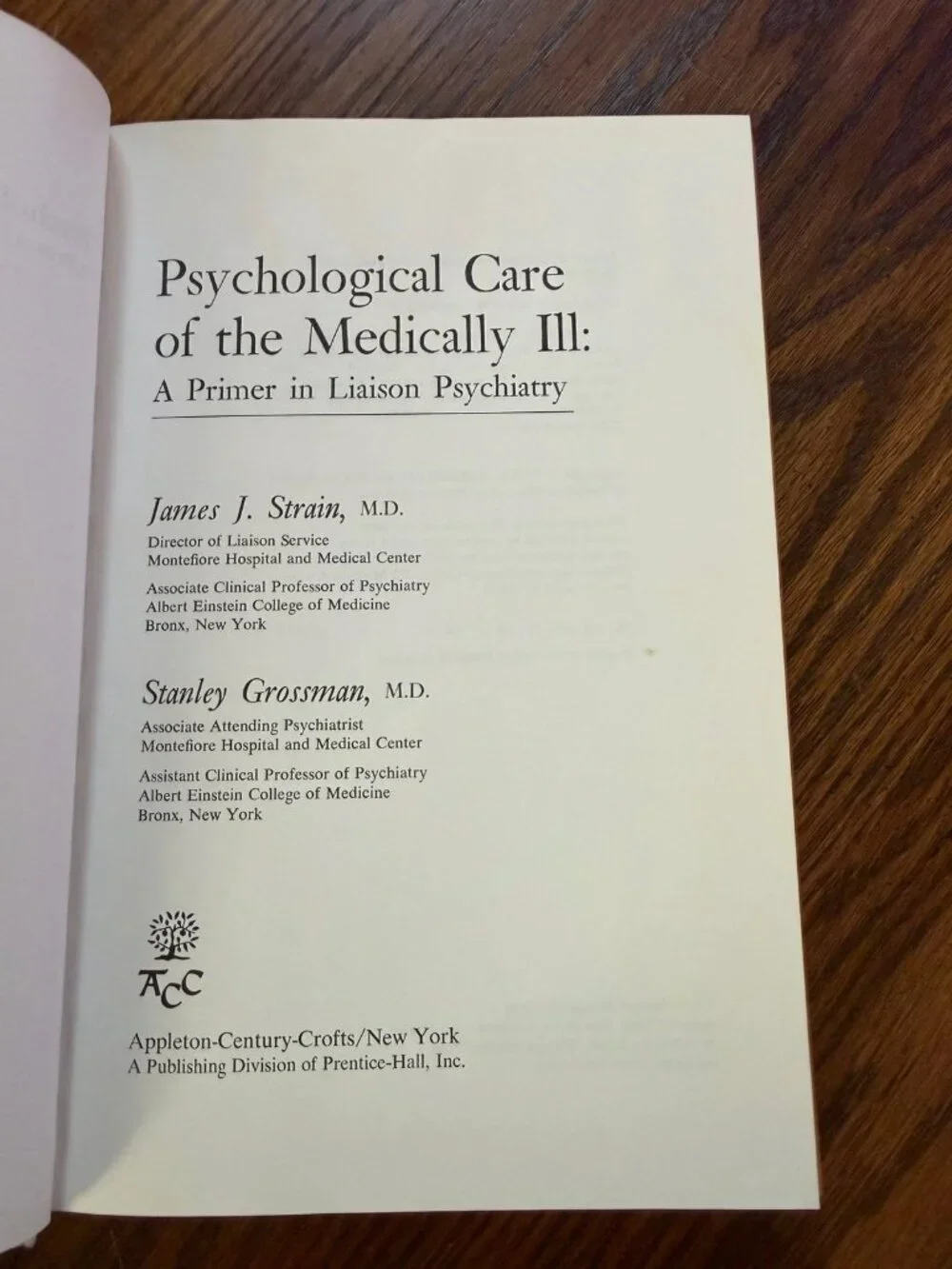 N/A book psychological